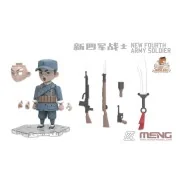 New Fourth Army Soldier (CARTOON MODEL) - MENG-Model MOE-003