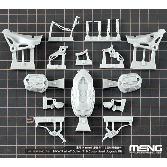 BMW R nineT Option 719 Customized Upgrade Kit (Resin) - MENG-Model ...