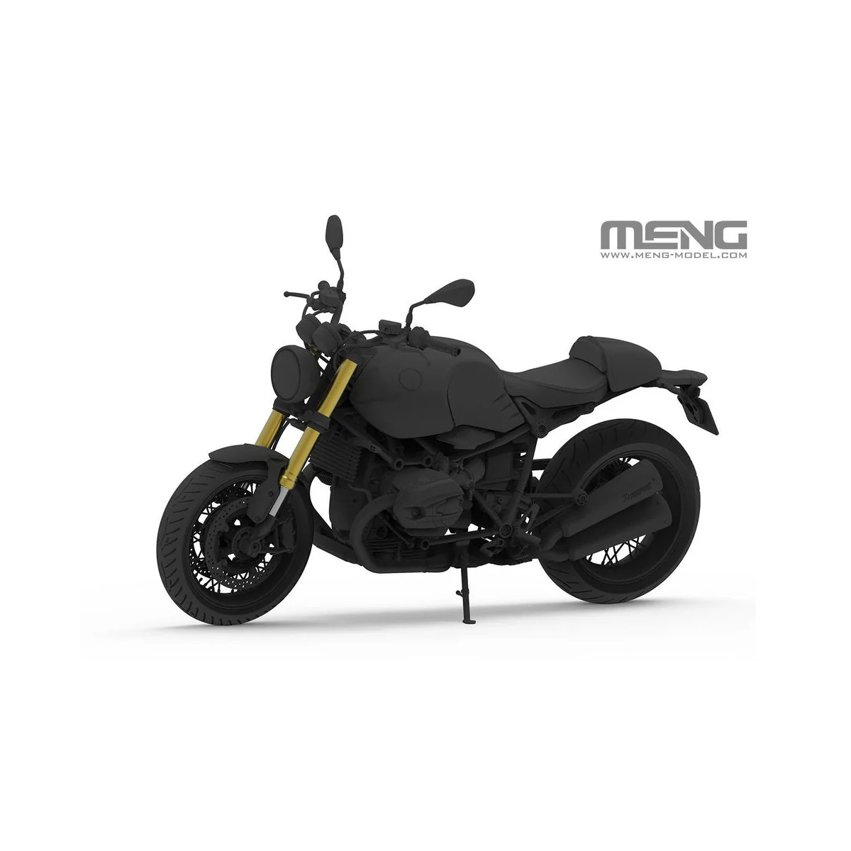 BMW R nineT Movable Metal Front Fork Set, 1/9 - MENG-Model SPS-079