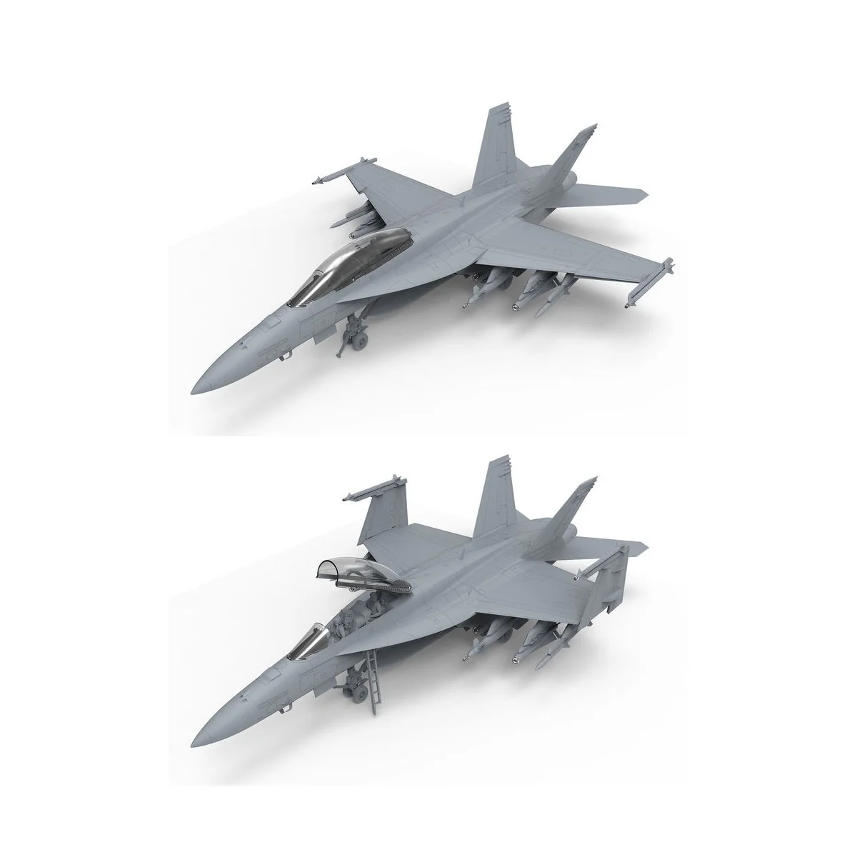 Boeing F/A-18F Super Hornet, 1/48 - MENG-Model LS-013