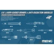 U.S. Laser-Guided Bombs & Anti-Radiation Missiles, 1/48 - MENG-Mode... U.S. Laser-Guided Bombs & Anti-Radiation Missiles, 1/48 - MENG-Mode...