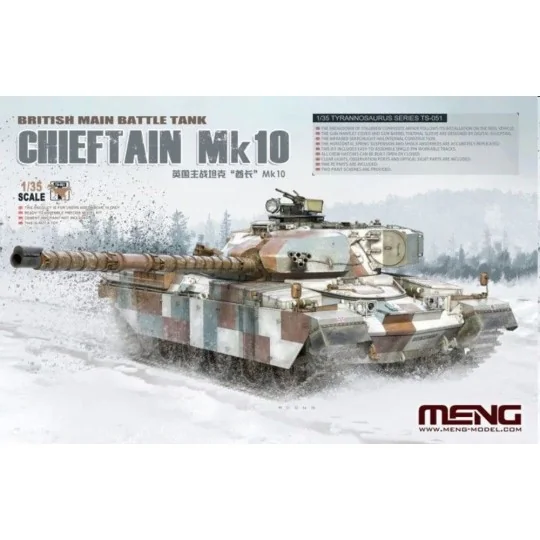 British Main Battle Tank Chieftain Mk10, 1/35 - MENG-Model TS-051