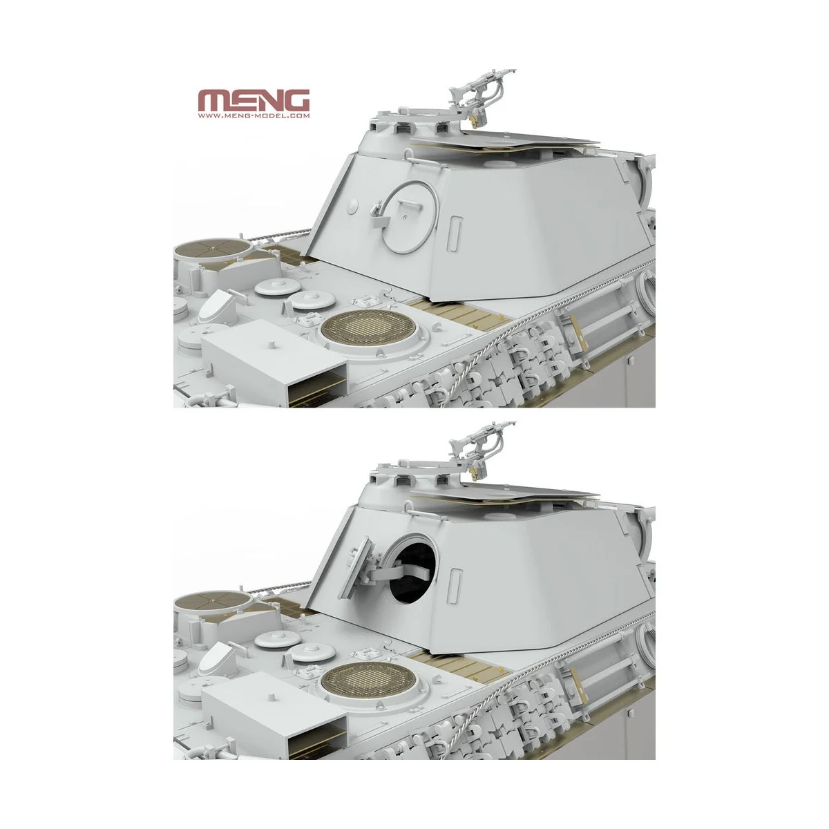 German Medium Tank Sd.Kfz.171 Panther Ausf.G Early/Ausf.G w. Air De...