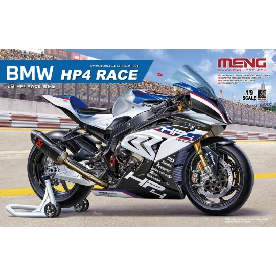 BMW HP4 RACE, 1/9 - MENG-Model MT-004 BMW HP4 RACE, 1/9 - MENG-Model MT-004