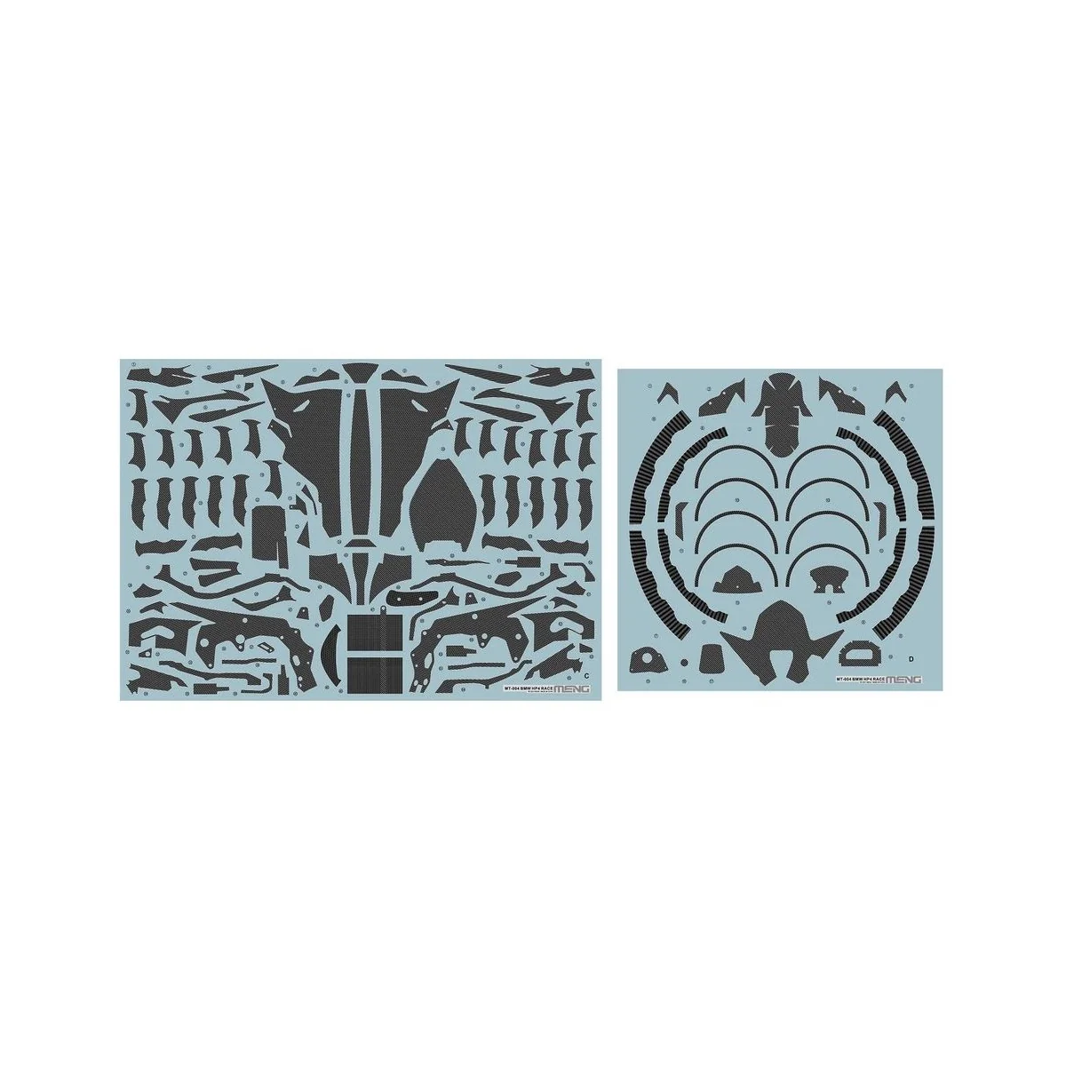 BMW HP4 RACE, 1/9 - MENG-Model MT-004 BMW HP4 RACE, 1/9 - MENG-Model MT-004