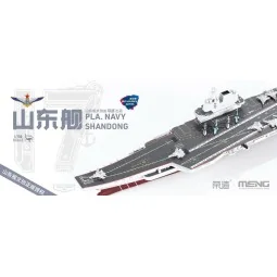 PLA Navy Shandong (Pre-colored Edition), 1/700 - MENG-Model PS-006s