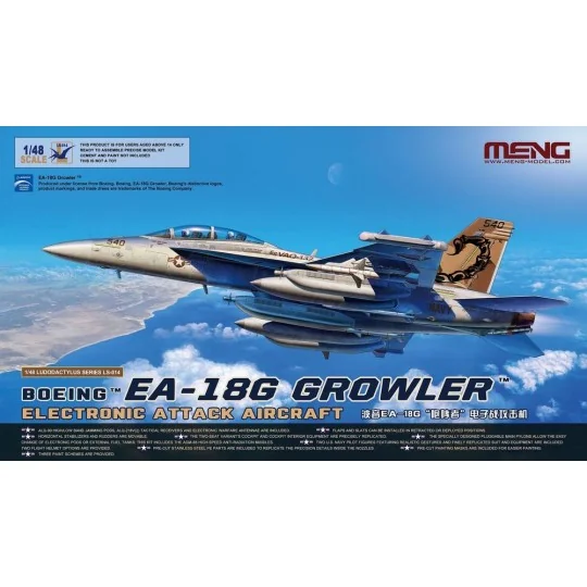 Boeing EA-18G Growler Electronic Attack Aircraft - MENG-Model LS-014