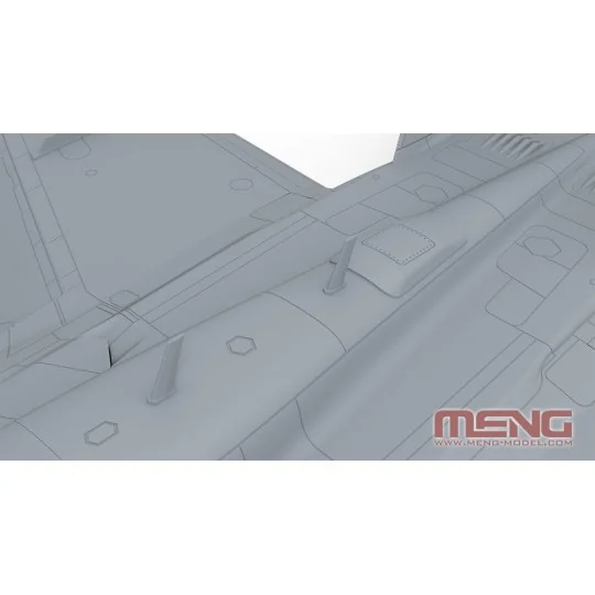 Boeing EA-18G Growler Electronic Attack Aircraft - MENG-Model LS-014