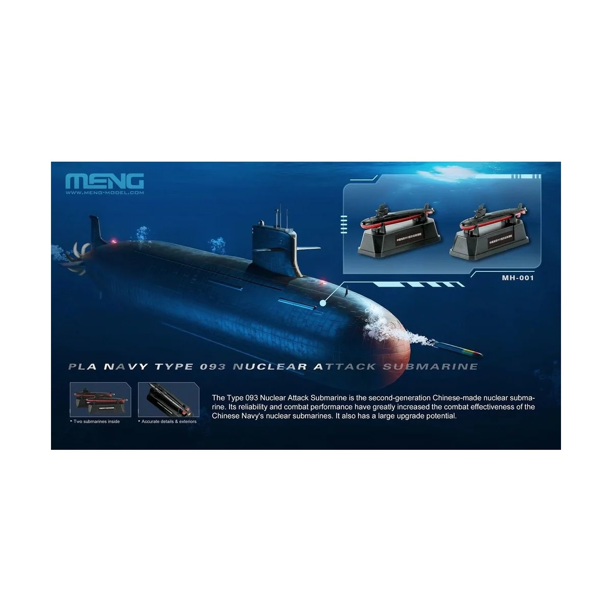 Chinese Fleet Set 1 (incl. 6 blind boxes), 1/2000 - MENG-Model MH-001