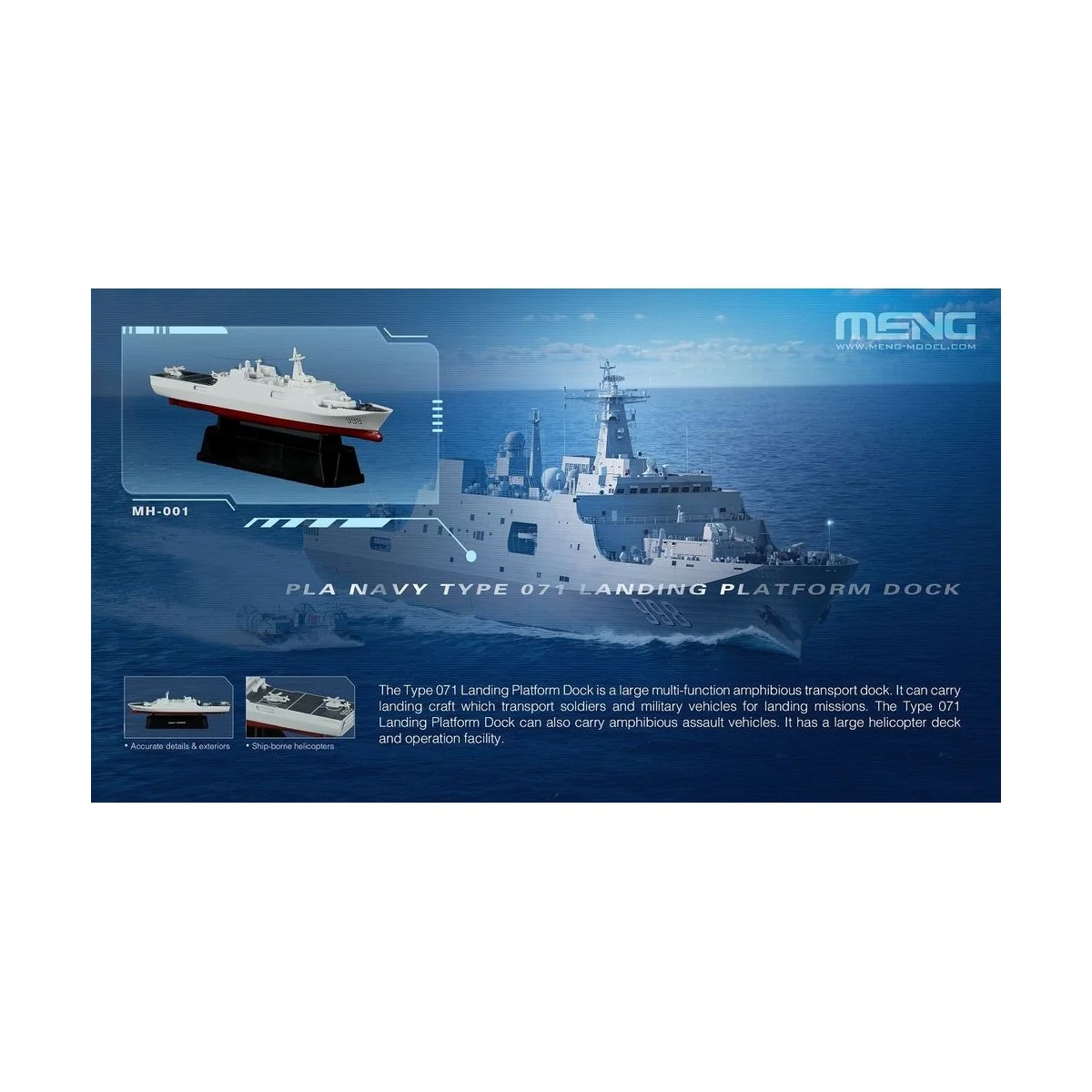 Chinese Fleet Set 1 (incl. 6 blind boxes), 1/2000 - MENG-Model MH-001