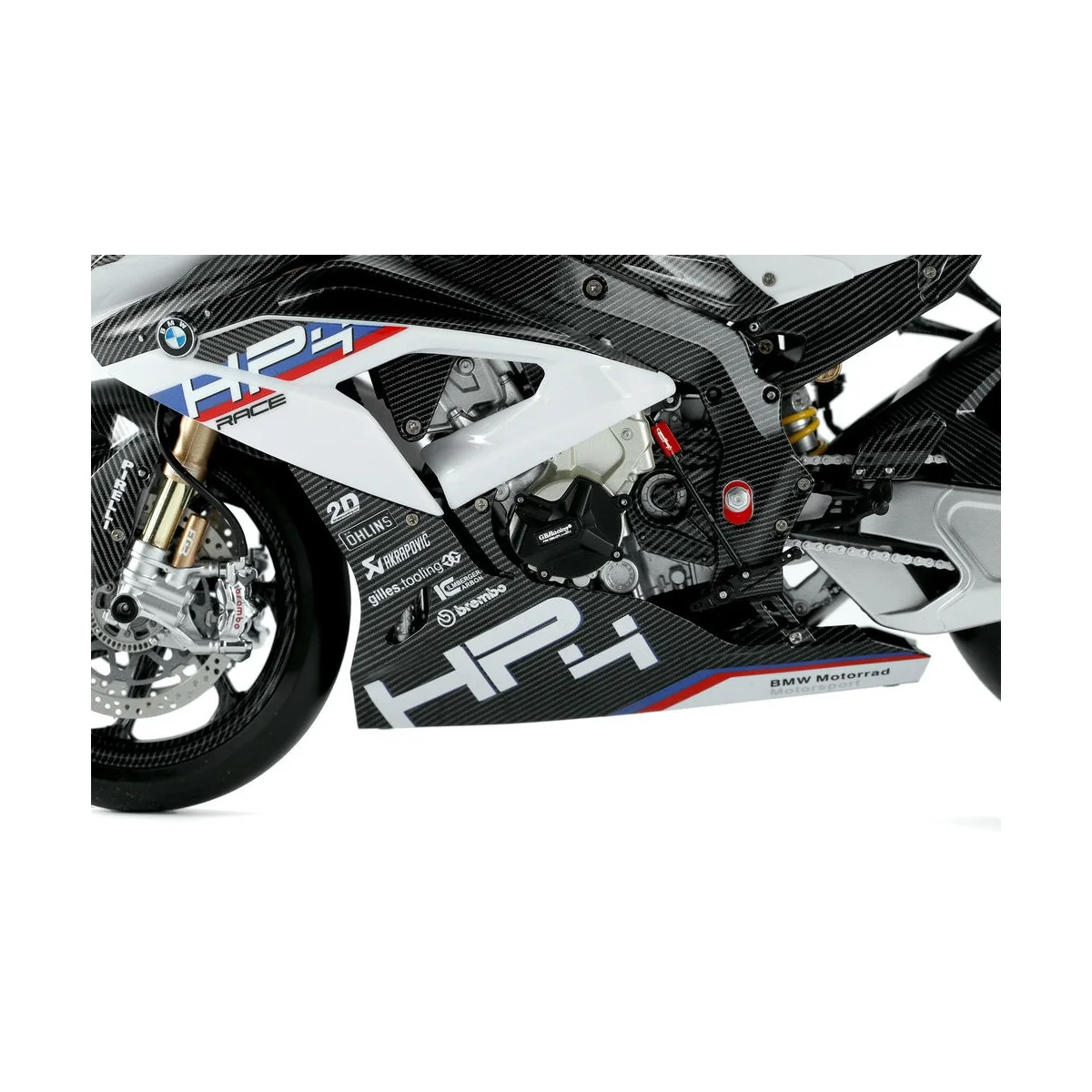 BMW HP4 RACE (Pre-colored Edition), 1/9 - MENG-Model MT-004s