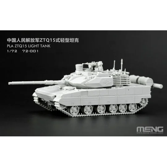 PLA ZTQ15 Light Tank, 1/72 - MENG-Model 72-001 PLA ZTQ15 Light Tank, 1/72 - MENG-Model 72-001