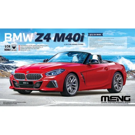 BMW Z4 M40i, 1/24 - MENG-Model CS-005