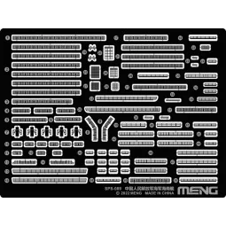 PLA Navy Hainan PE Parts (For PS-007), 1/700 - MENG-Model SPS-089