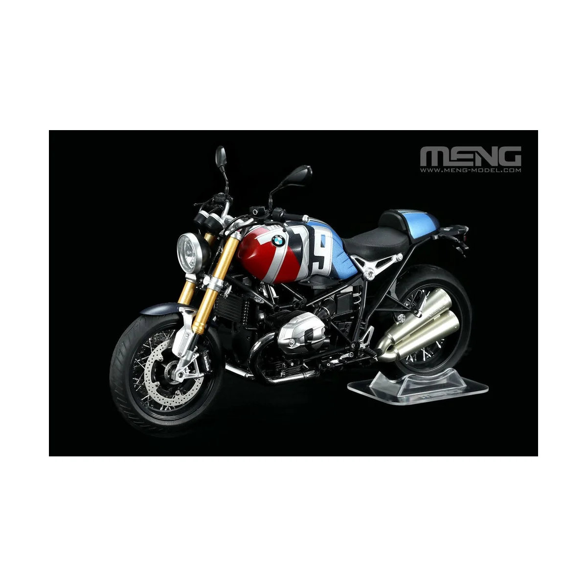 Motorcycle Model Stand, 1/9 - MENG-Model SPS-086 Motorcycle Model Stand, 1/9 - MENG-Model SPS-086