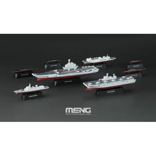 Chinese Fleet Set 2 (incl. 6 blind boxes), 1/2000 - MENG-Model MH-002