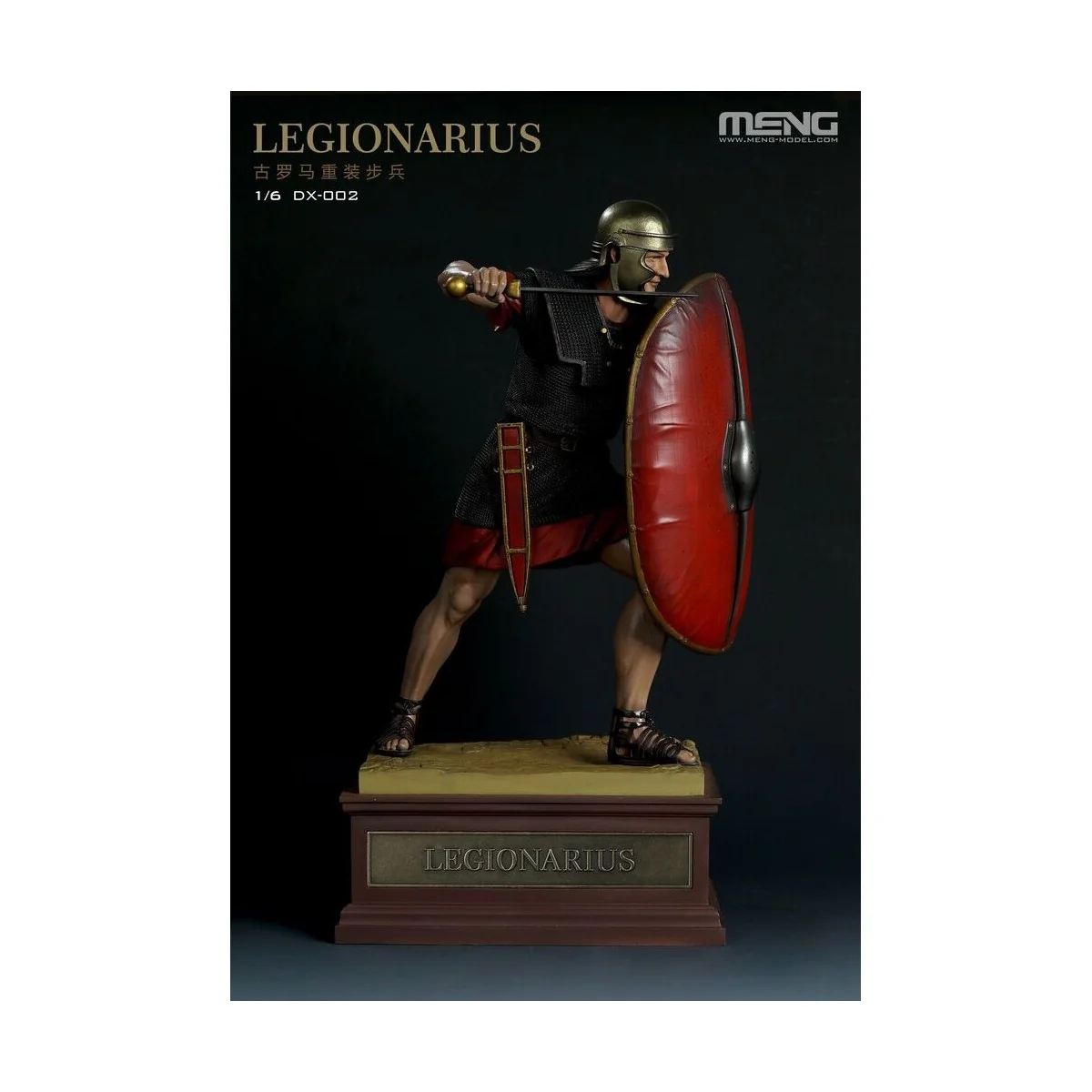 Legionarius (Painted figure, incl. base), 1/6 - MENG-Model DX-002
