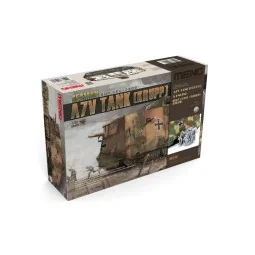 German A7V Tank (Krupp) & Engine, Limited Edition, 1/35 - MENG-Mode...