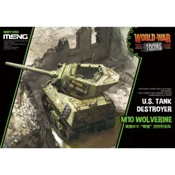 U.S. Tank Destroyer M10 Wolverine (CARTOON MODEL) - MENG-Model WWT-020