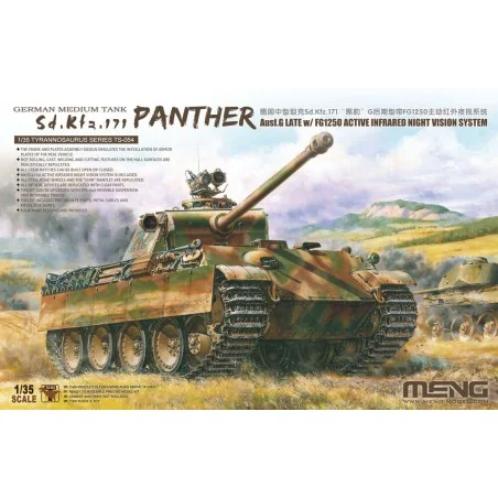 German Medium Tank Sd.Kfz.171 Panther AusG Late w/FG1250Active Infr...