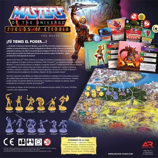 Masters of the Universe: Fields of Eternia The Board Game (ES) - Ar...