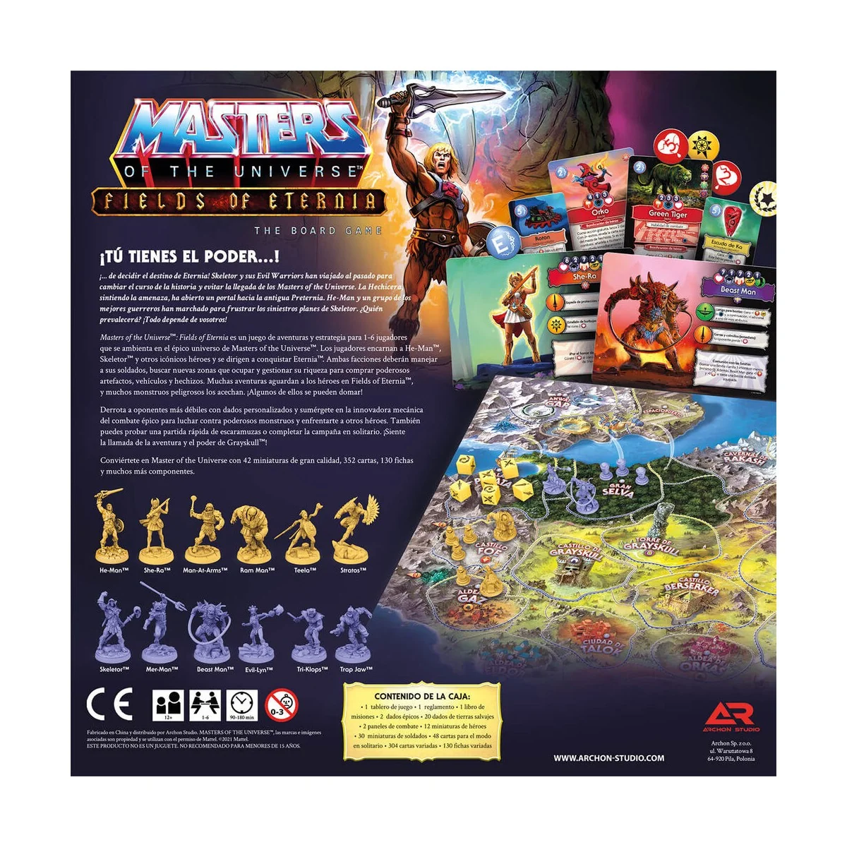 Masters of the Universe: Fields of Eternia The Board Game (ES) - Ar...