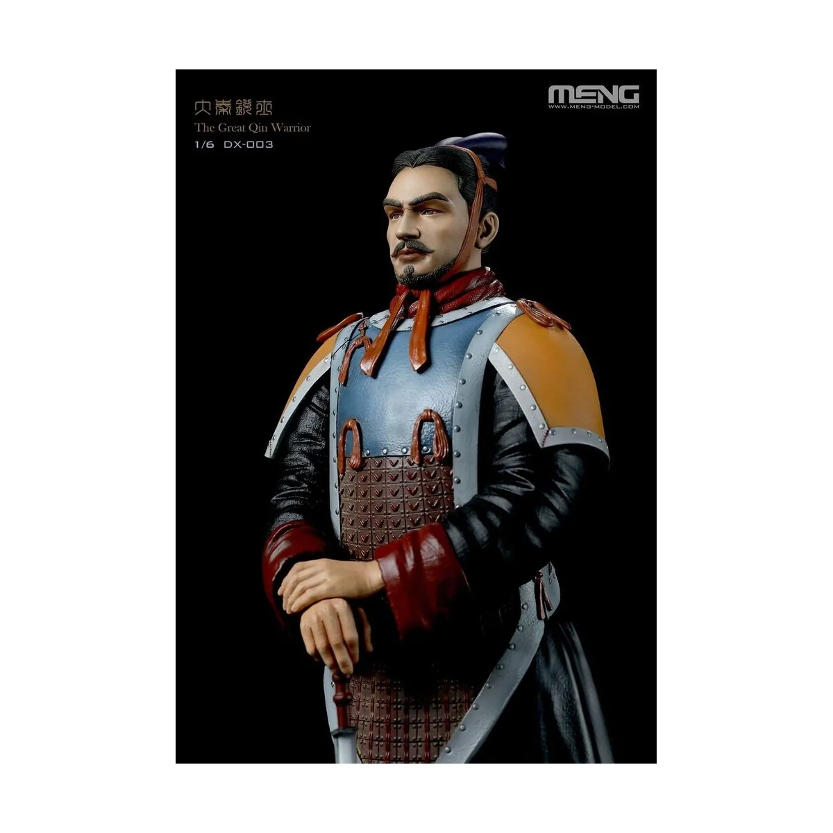 The Great Qin Warrior (Painted figure, incl. base), 1/6 - MENG-Mode...