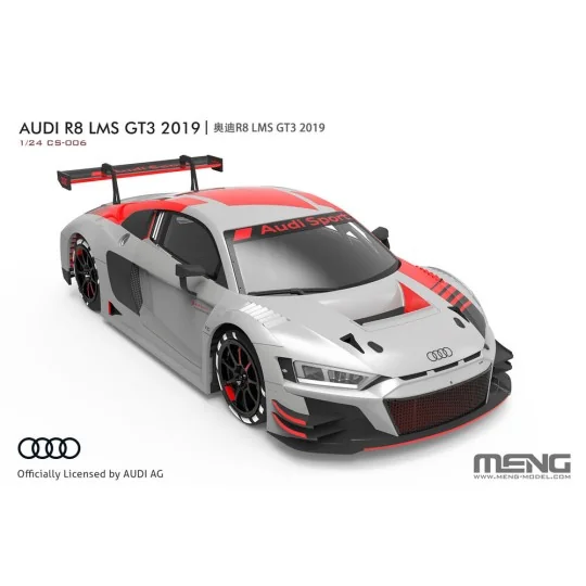 Audi R8 LMS GT3 2019, 1/24 - MENG-Model CS-006