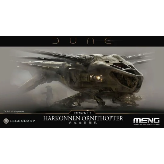 Dune Harkonnen Ornithopter - MENG-Model MMS-014 Dune Harkonnen Ornithopter - MENG-Model MMS-014