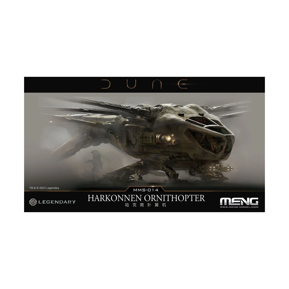 Dune Harkonnen Ornithopter - MENG-Model MMS-014