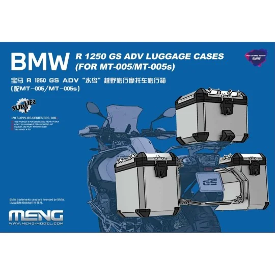 BMW R 1250 GS ADV Luggage Cases (FOR MT-005/MT-005s) (Pre-colored E...