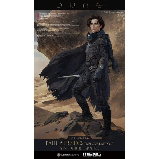 Dune Paul Atreides (Deluxe Edition), 1/12 - MENG-Model AFS-002s