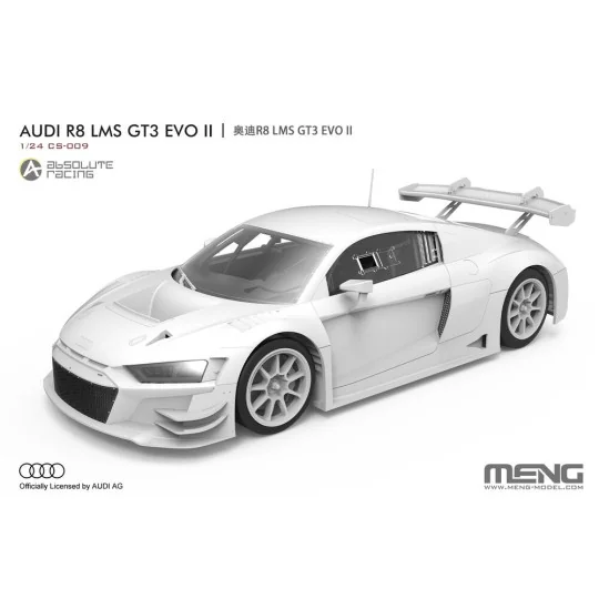 AUDI R8 LMS GT3 EVO II, 1/24 - MENG-Model CS-009