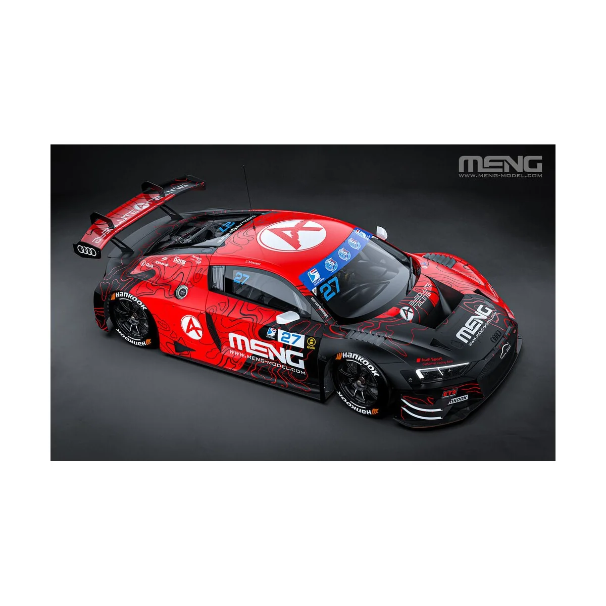 AUDI R8 LMS GT3 EVO II, 1/24 - MENG-Model CS-009