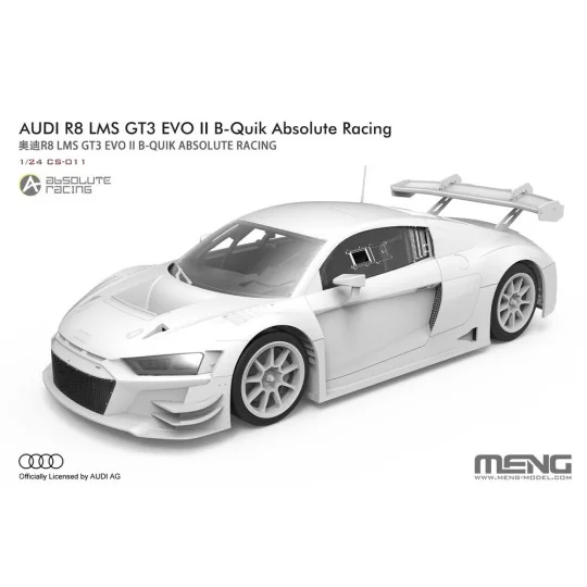AUDI R8 LMS GT3 EVO II B-Quik Absolute Racing - MENG-Model CS-011