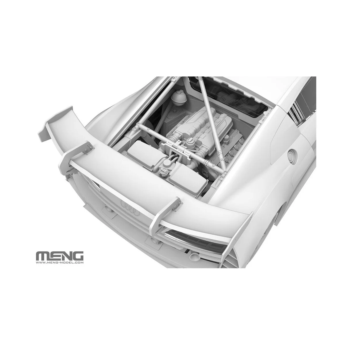 AUDI R8 LMS GT3 EVO II B-Quik Absolute Racing, 1/24 - MENG-Model CS... AUDI R8 LMS GT3 EVO II B-Quik Absolute Racing, 1/24 - MENG-Model CS...