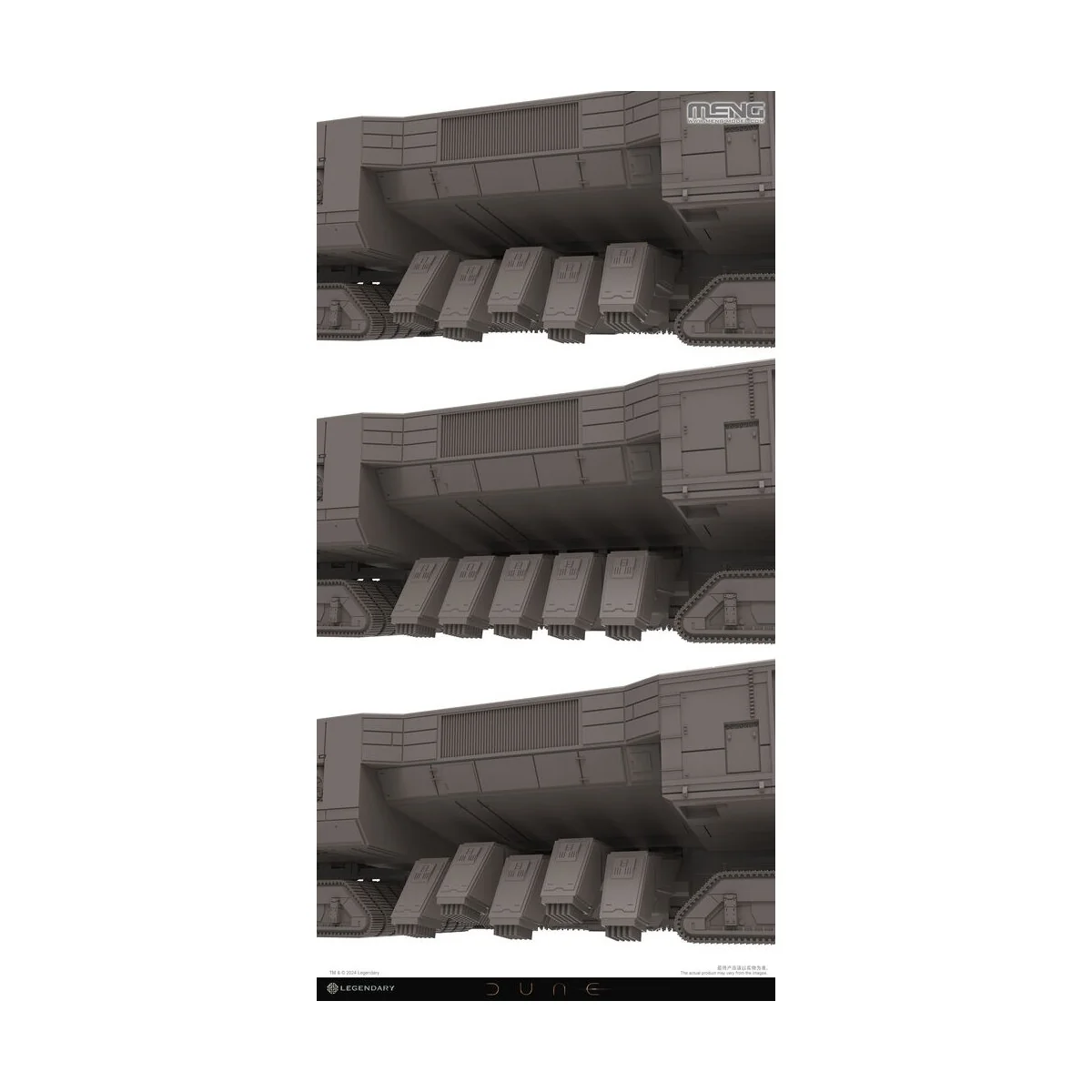 Dune Spice Harvester, 1/500 - MENG-Model SS-020 Dune Spice Harvester, 1/500 - MENG-Model SS-020