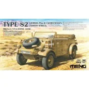 1/35 German Pkw.K1 Kübelwagen Type 82 (North Africa), 1/35 - MENG-M...