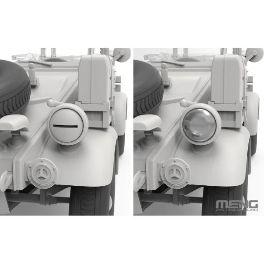 1/35 German Pkw.K1 Kübelwagen Type 82 (North Africa) - MENG-Model V...