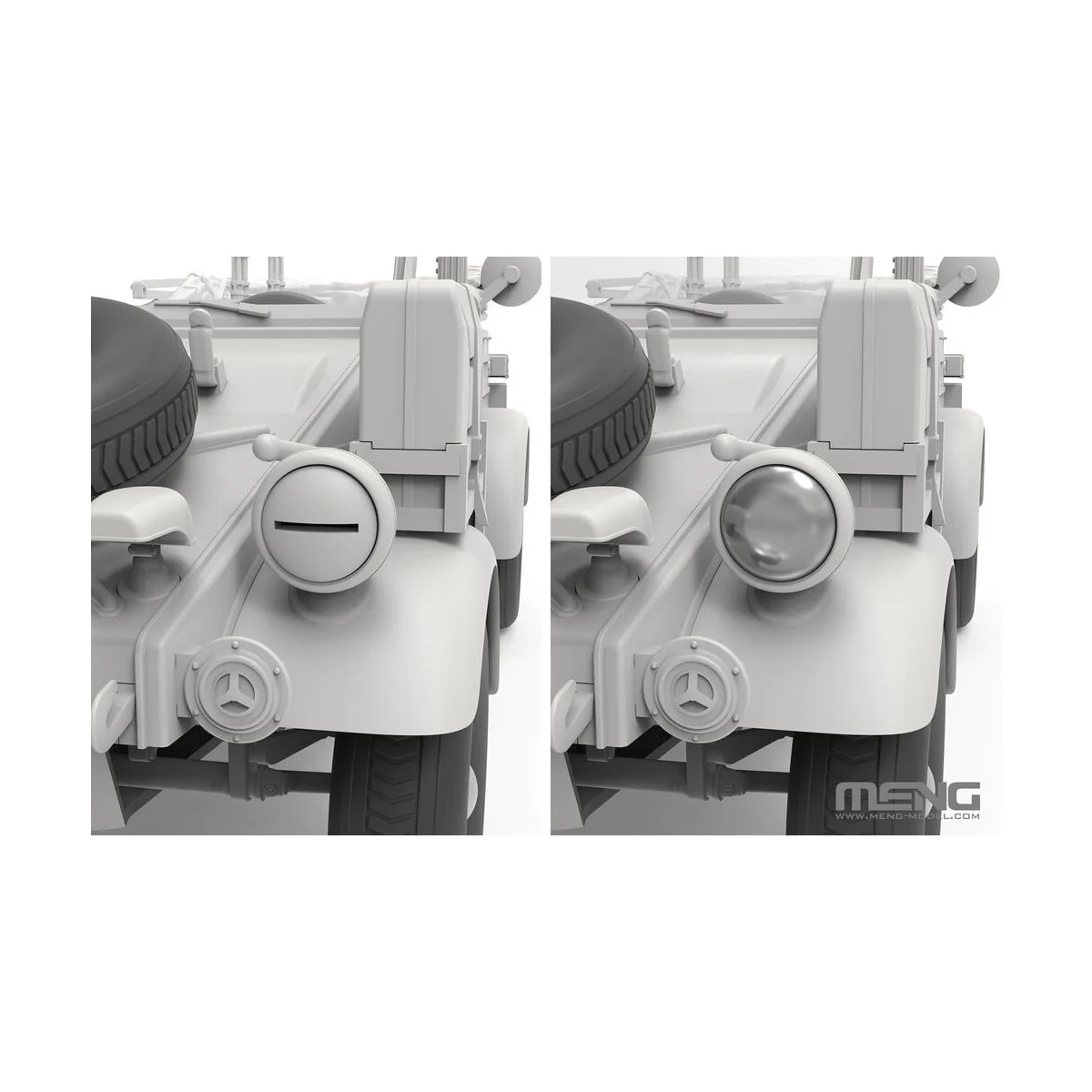 1/35 German Pkw.K1 Kübelwagen Type 82 (North Africa), 1/35 - MENG-M...