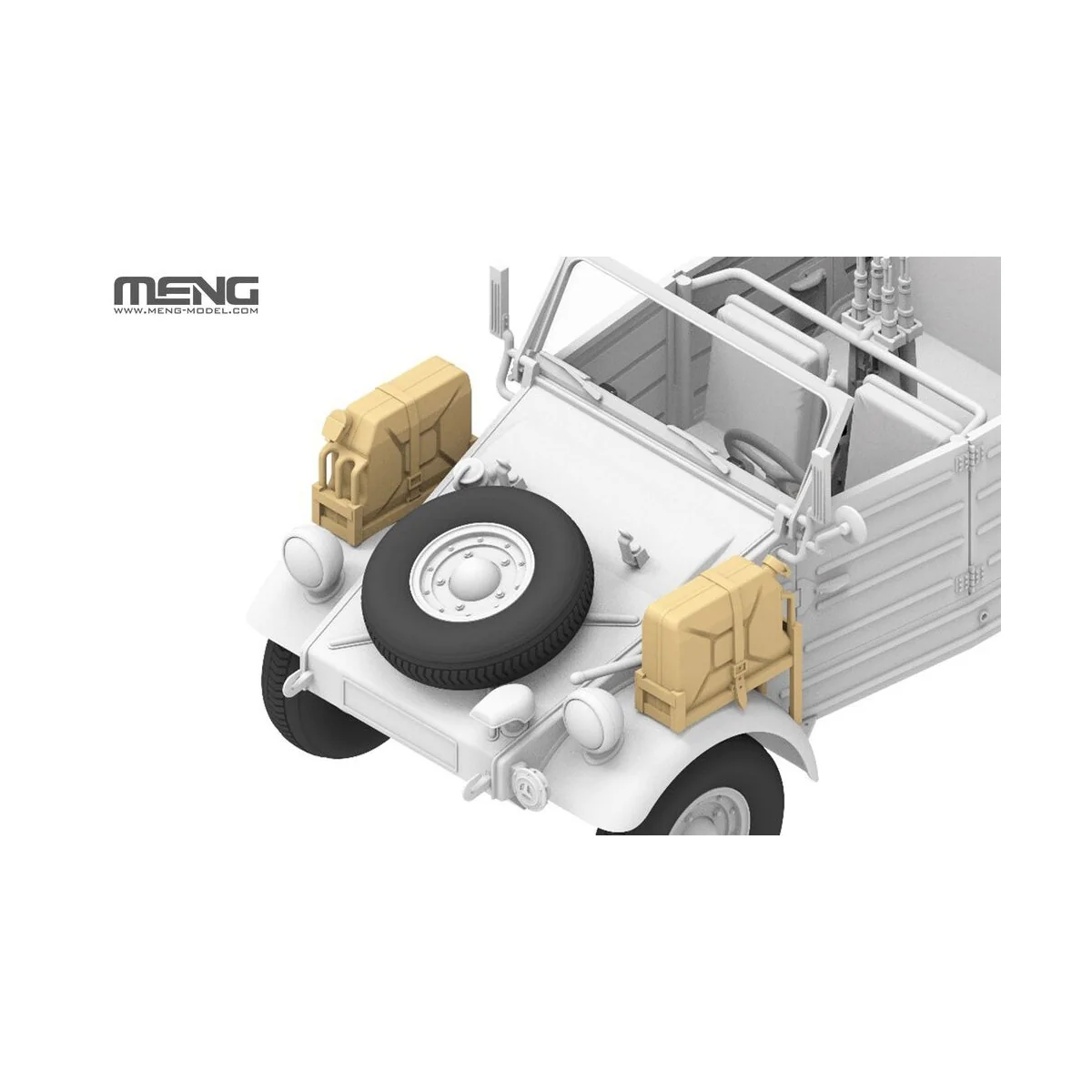 1/35 German Pkw.K1 Kübelwagen Type 82 (North Africa) - MENG-Model V...