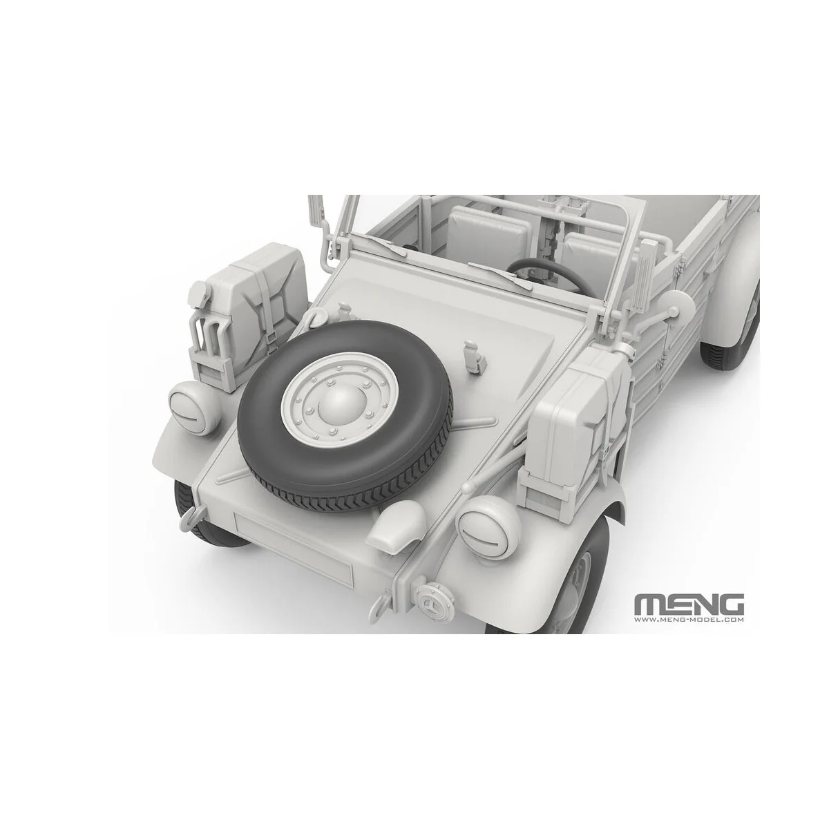 1/35 German Pkw.K1 Kübelwagen Type 82 (North Africa), 1/35 - MENG-M...