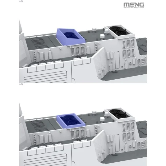 Chinese Type-055 Guided-Missile Destroyer - MENG-Model PS-009