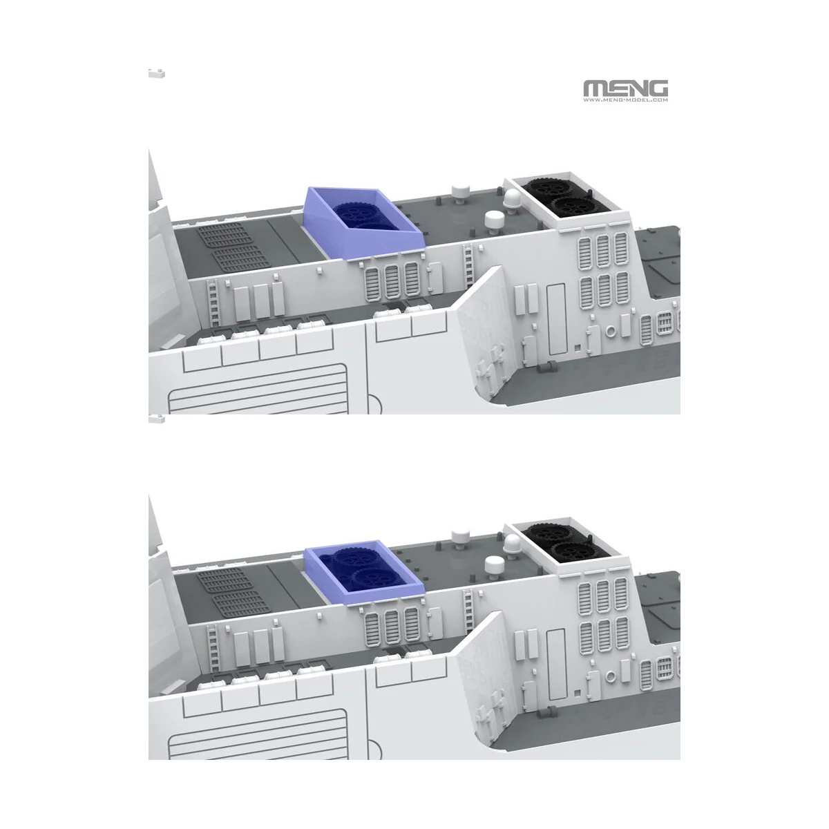 Chinese Type-055 Guided-Missile Destroyer - MENG-Model PS-009
