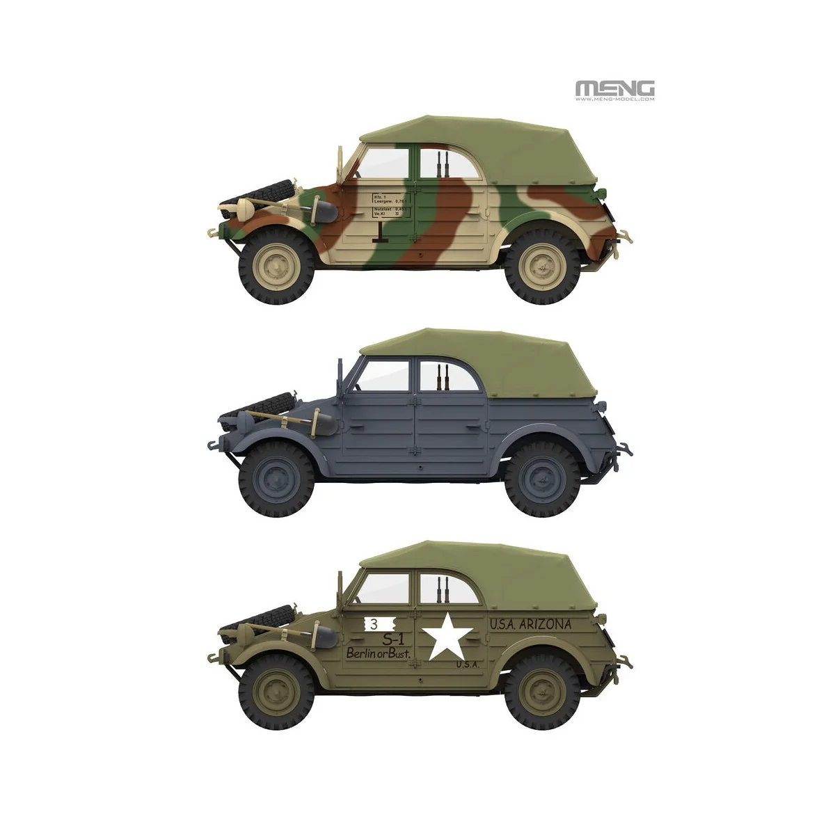 German Pkw.K1 Type 82 (Eastern Front), 1/35 - MENG-Model VS-016