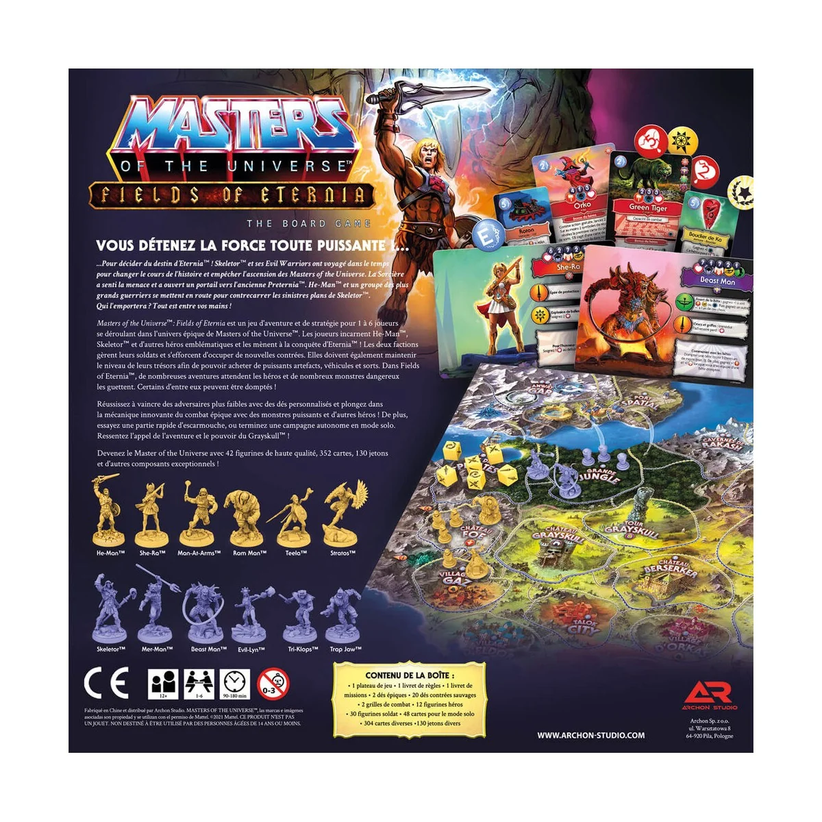 Masters of the Universe: Fields of Eternia The Board Game (FR) - Ar...