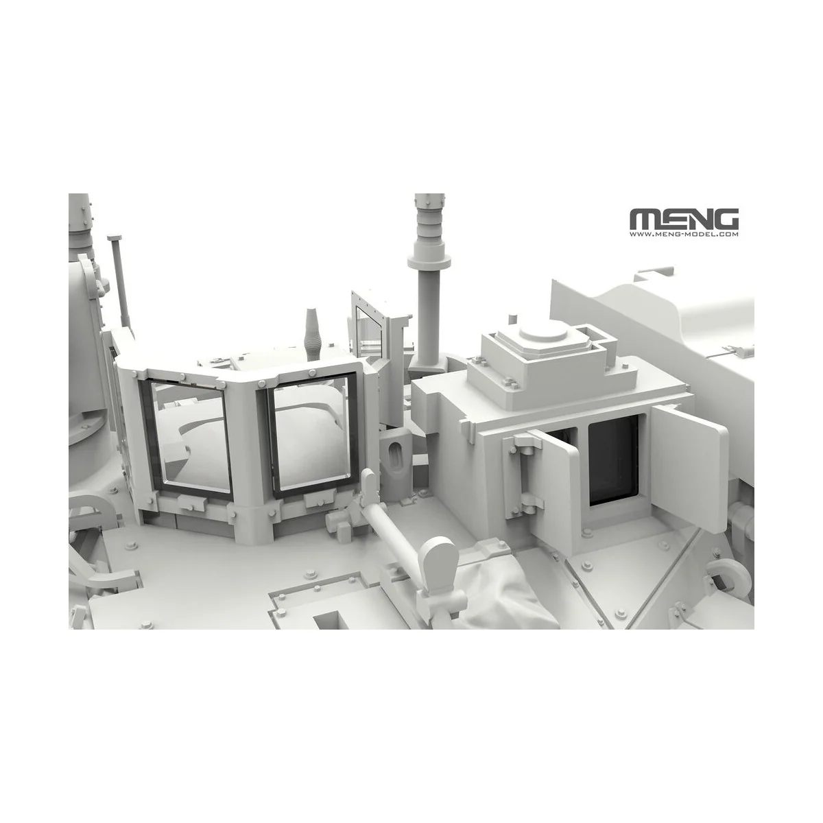 U.S. Infantry Fighting Vehicle M2A3 Bradley w/BUSK III - MENG-Model...