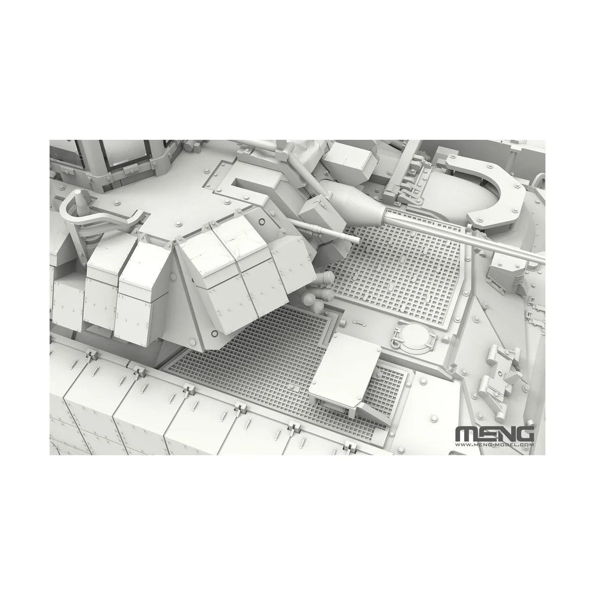 U.S. Infantry Fighting Vehicle M2A3 Bradley w/BUSK III, 1/72 - MENG...