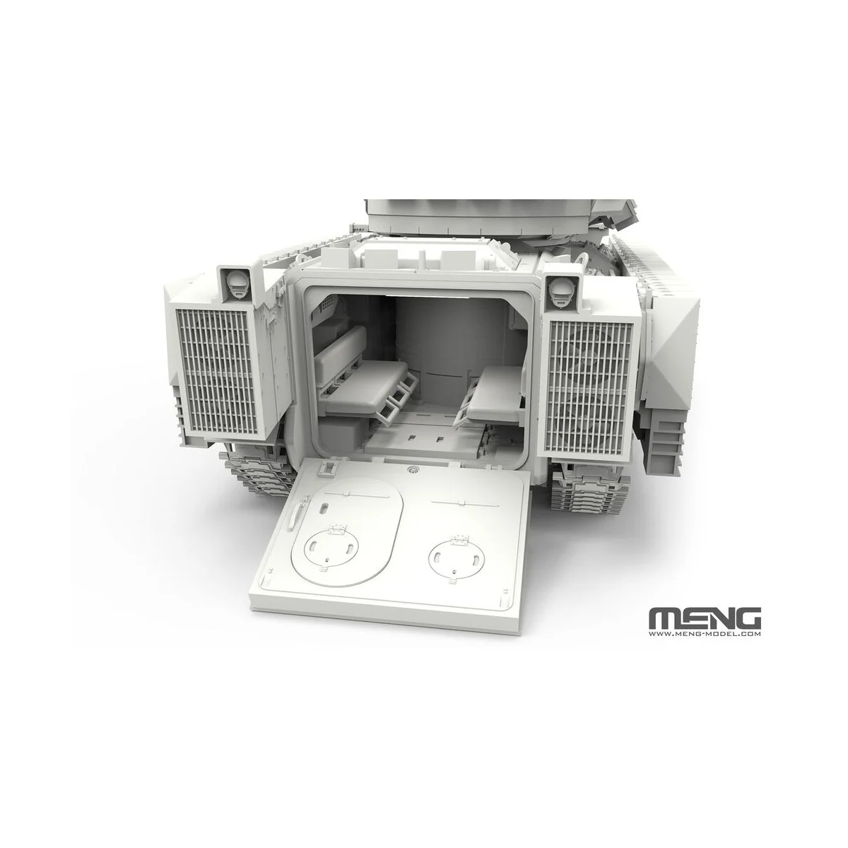 U.S. Infantry Fighting Vehicle M2A3 Bradley w/BUSK III, 1/72 - MENG...