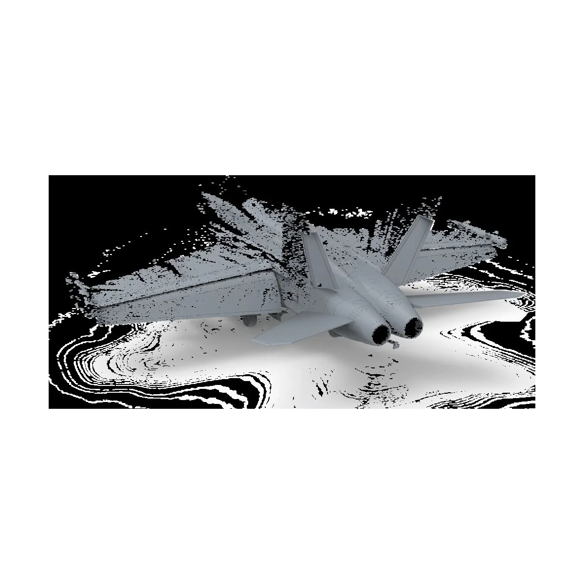 Boeing EA-18G Growler Electronic Attack Aircraft Yellow Jackets - M...